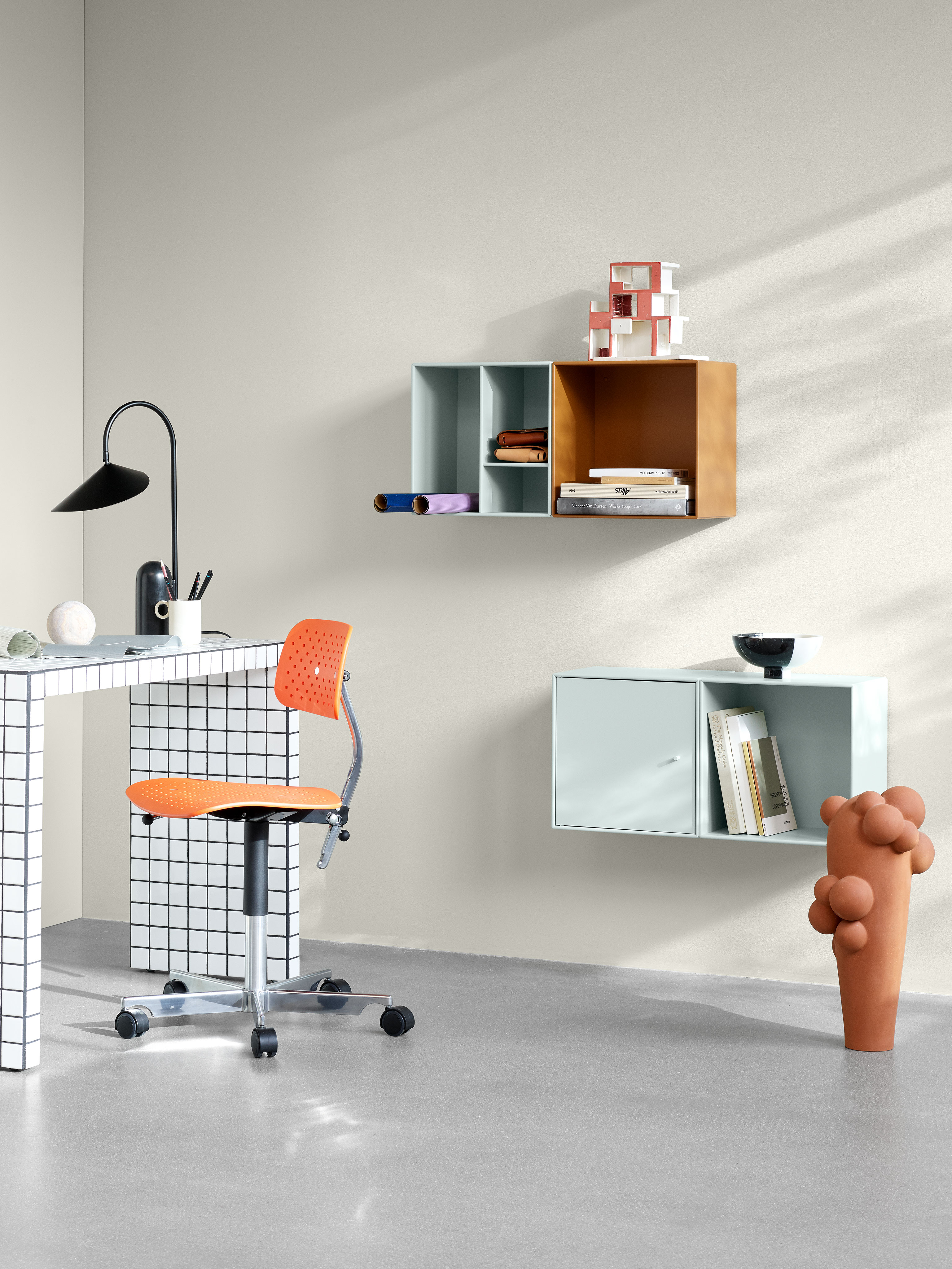 Montana Mini シェルフ 1001 ミント Montana Mini office | Montana Furniture