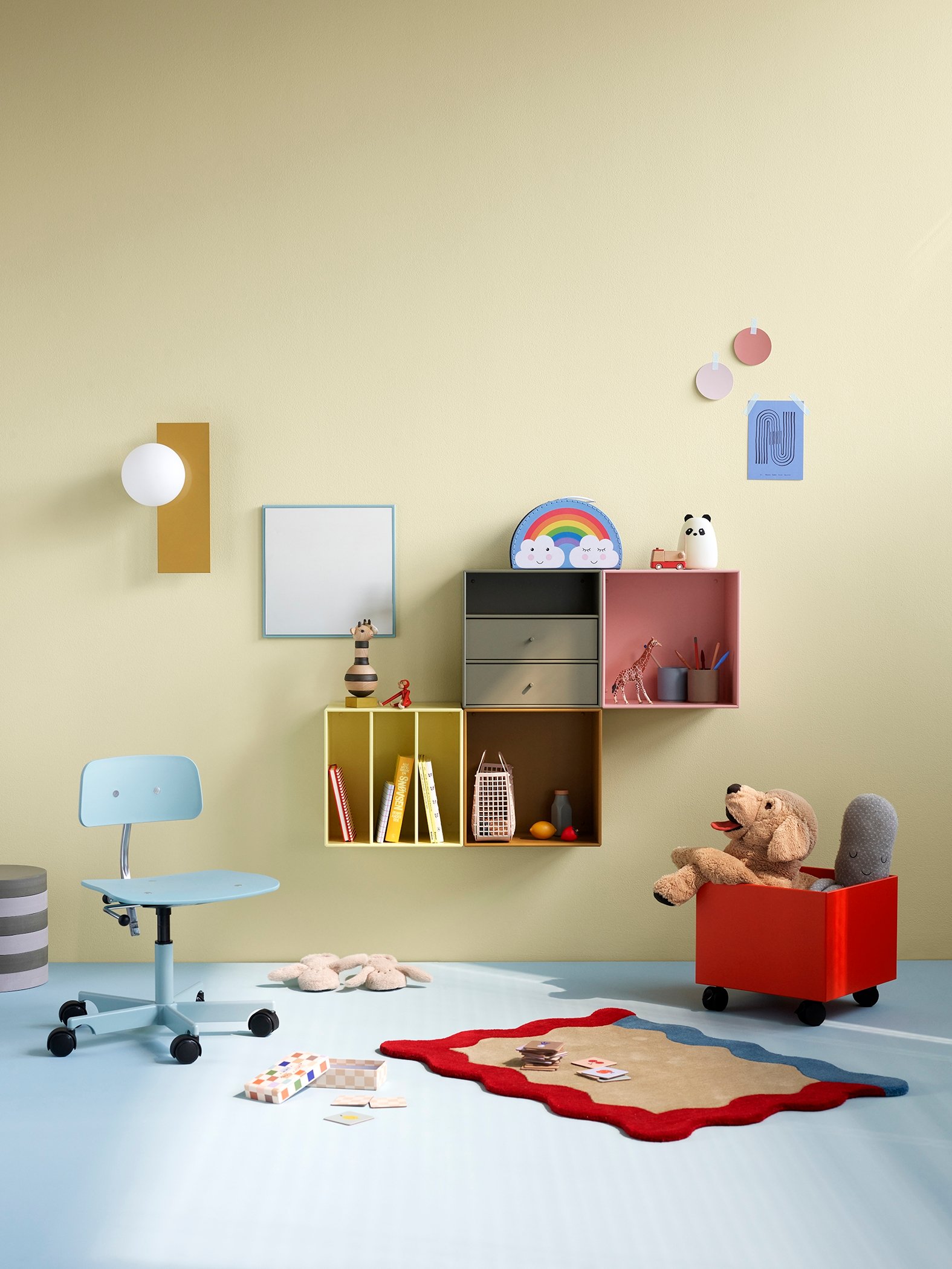 Montana Mini 1104 - Modul med vertikale rum | Montana Furniture