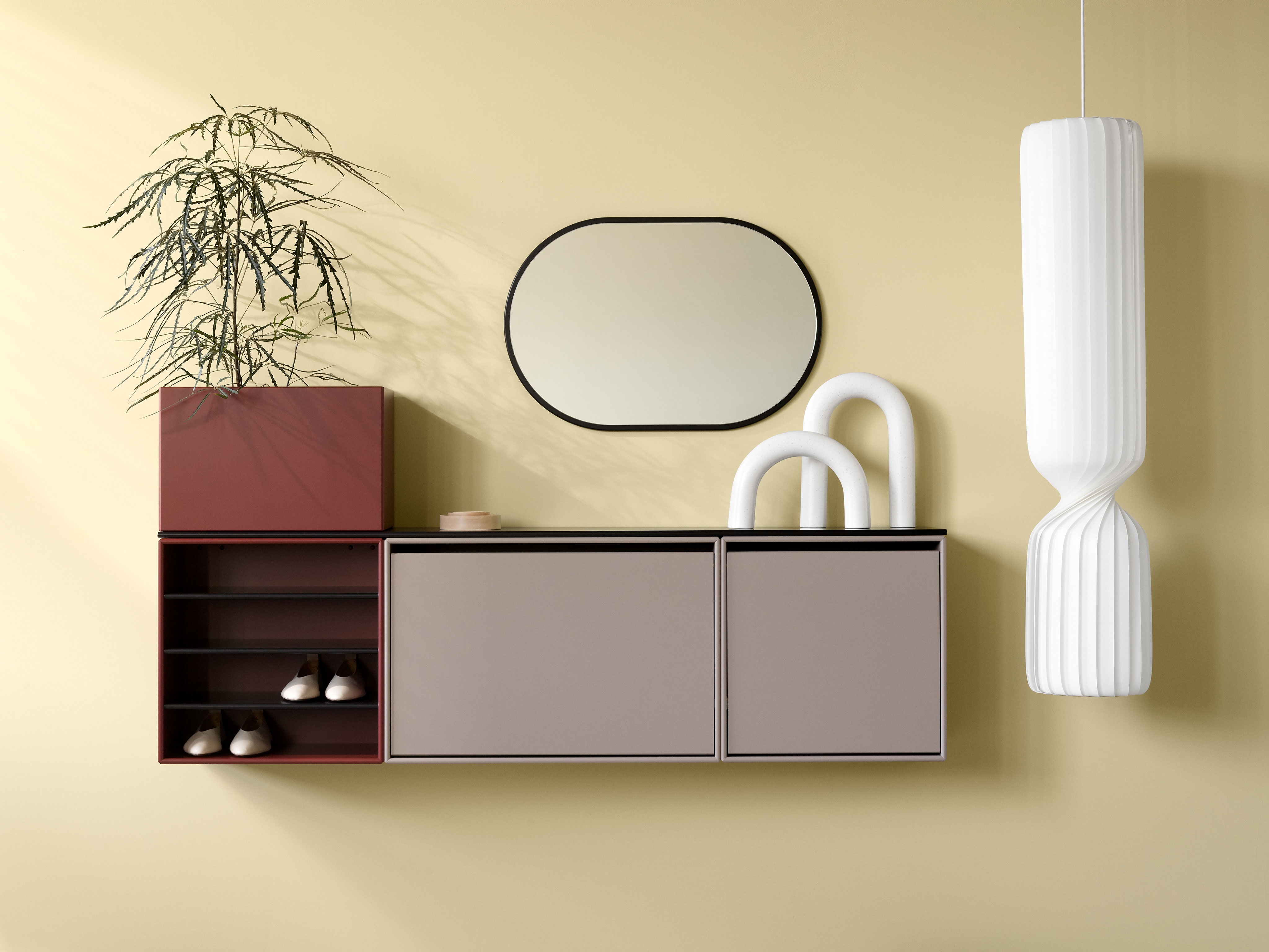 Inspiration for the hall Montana Furniture