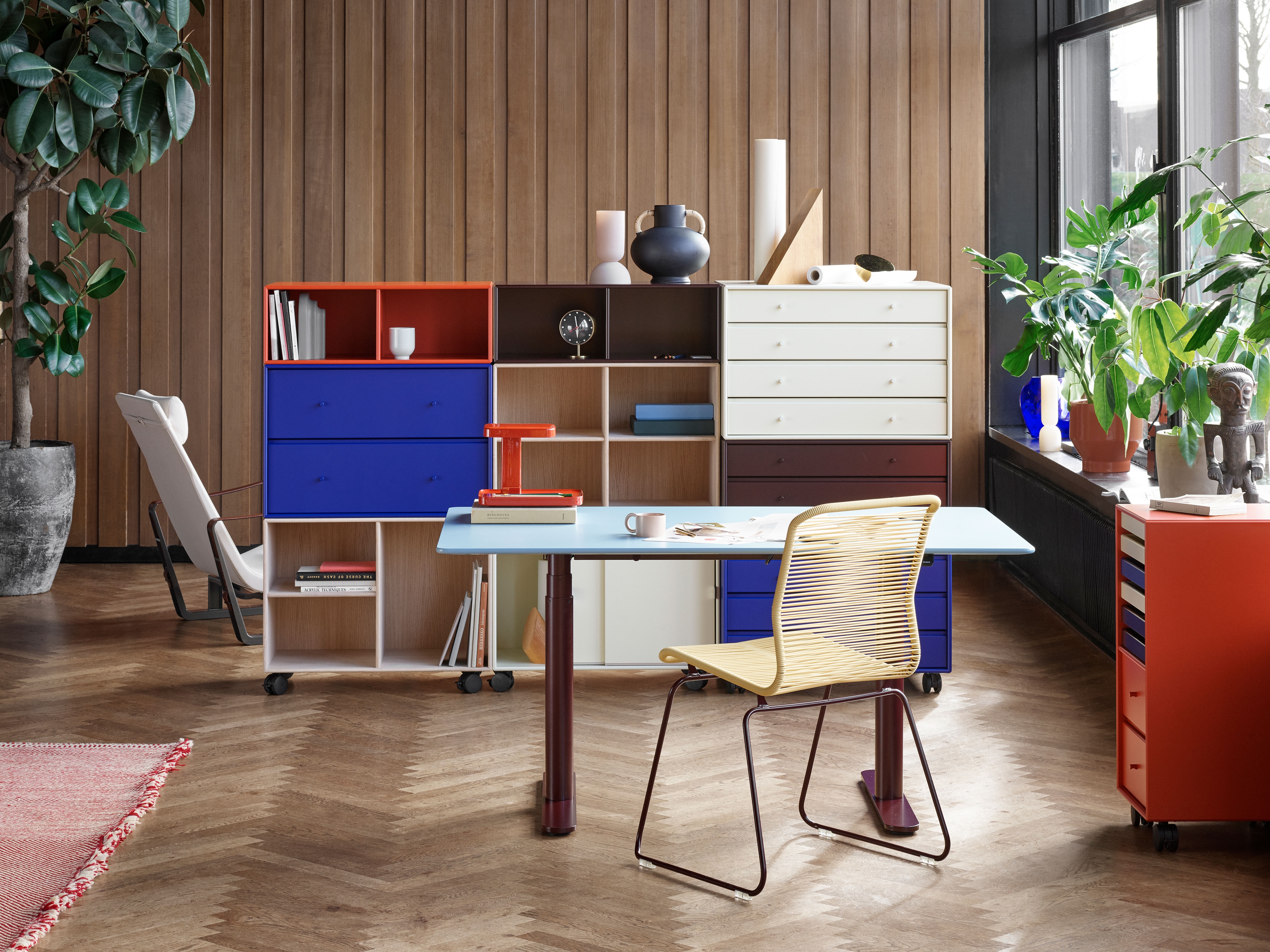 Shelf 7112 - Shelf with two open compartments | Montana Furniture