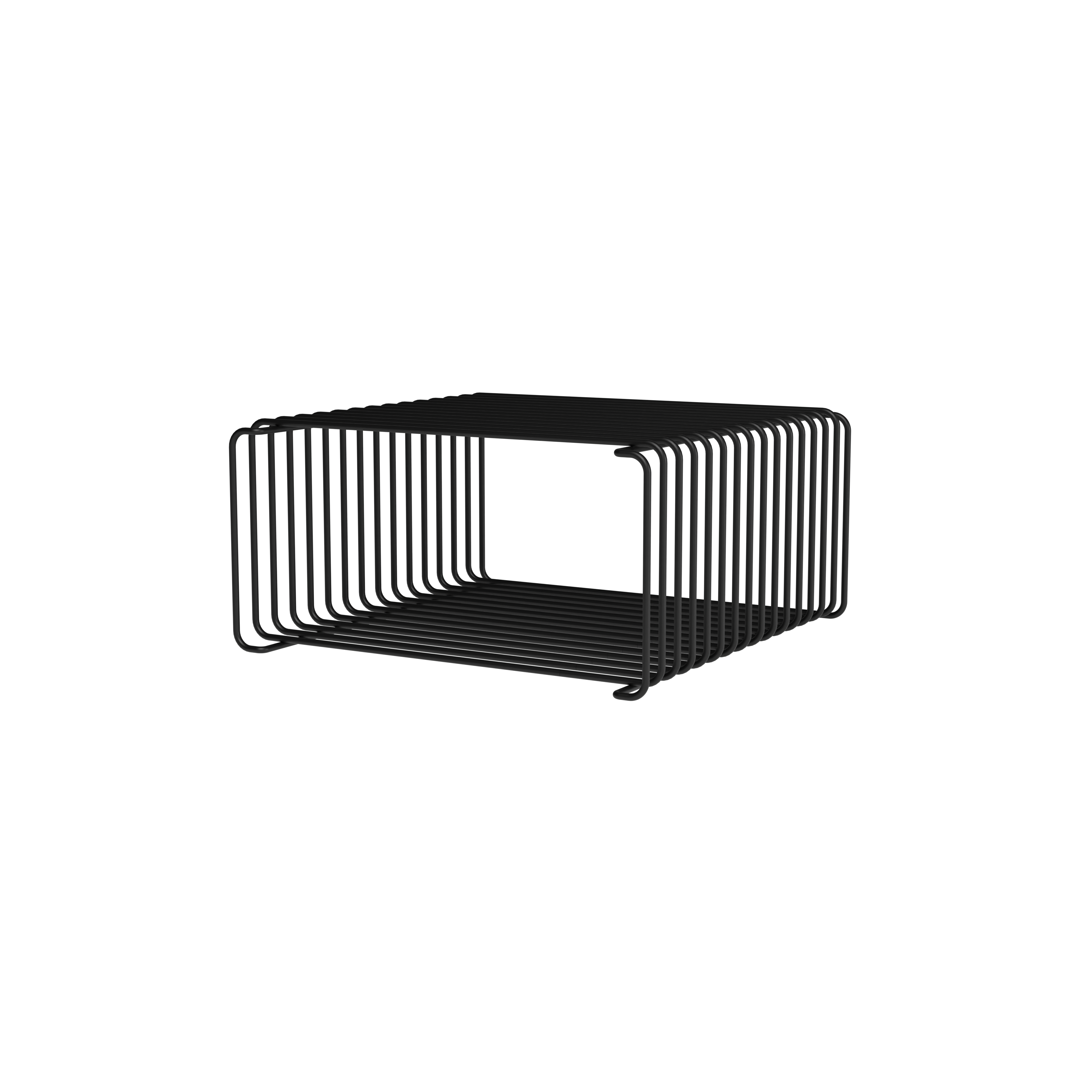 Panton Wire Single, Half Height - Wire shelf by Verner Panton W34