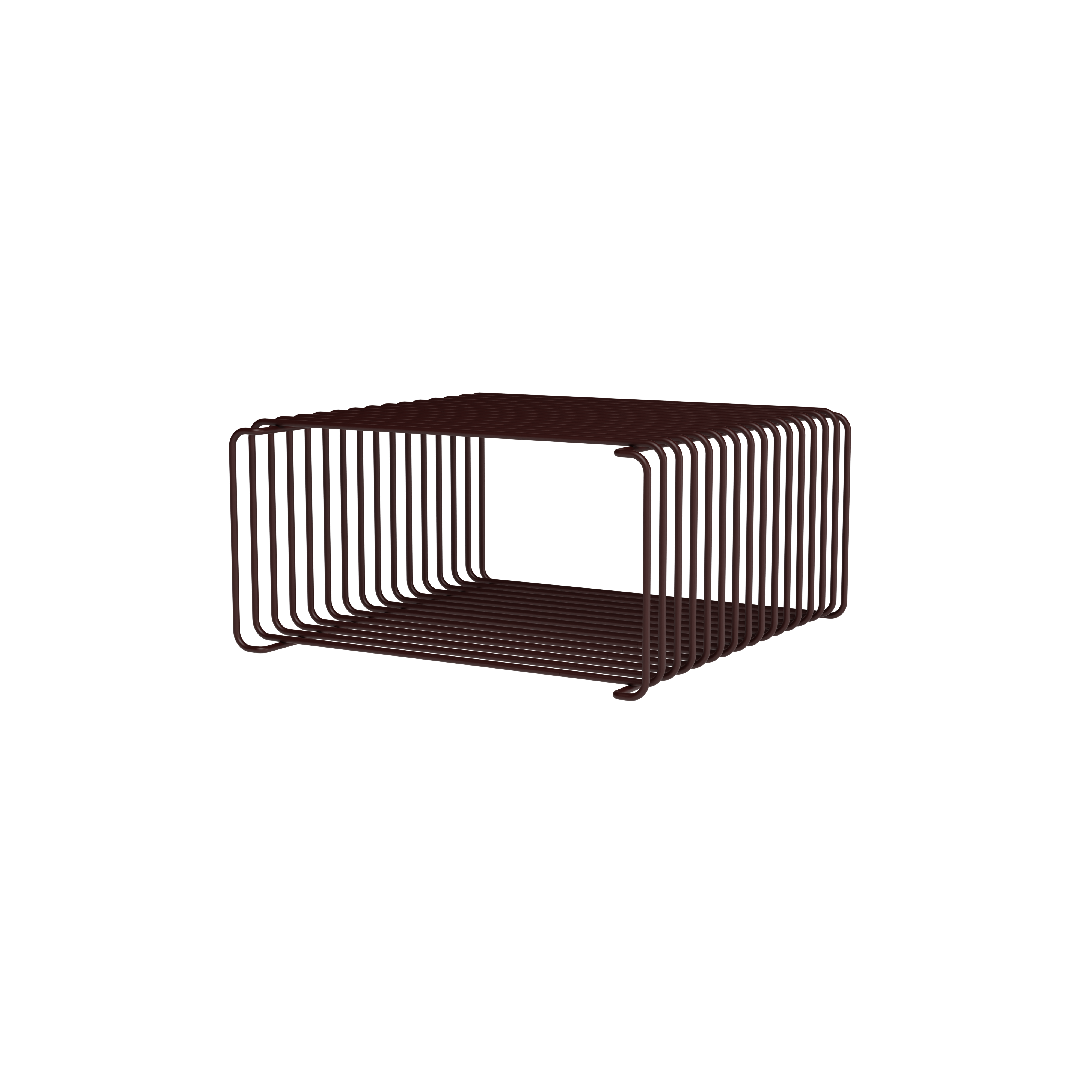 Panton Wire Single, Half Height - Wire shelf by Verner Panton W34