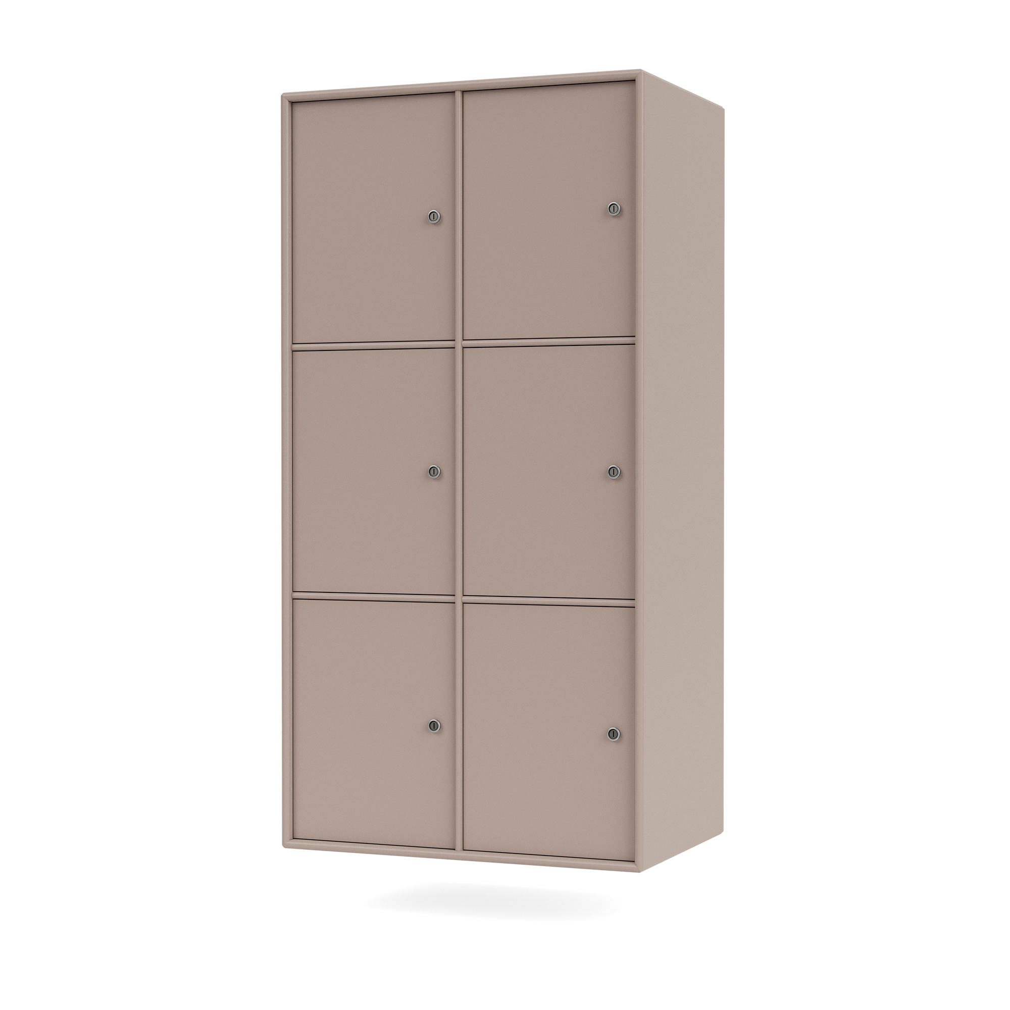 Locker L1224 – Personal storage 6 doors | Montana Furniture