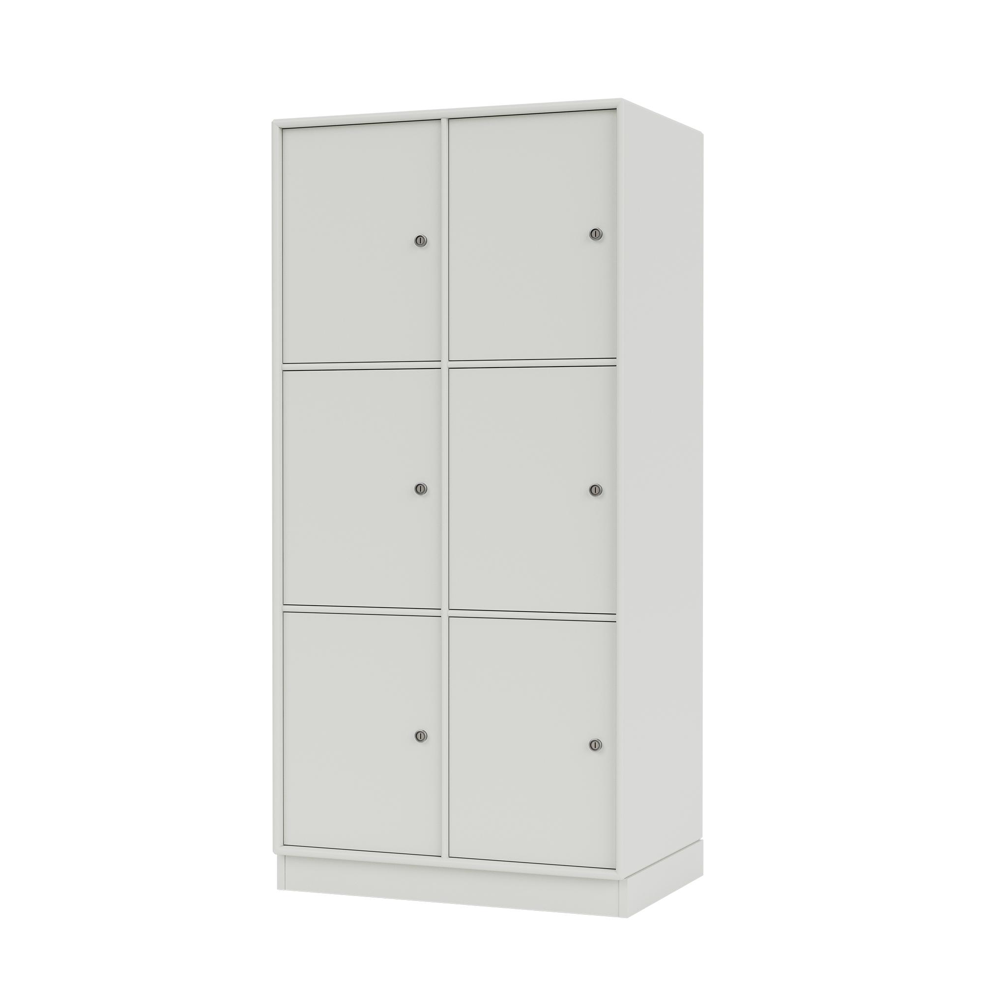 Locker L1224 – Personal storage 6 doors | Montana Furniture